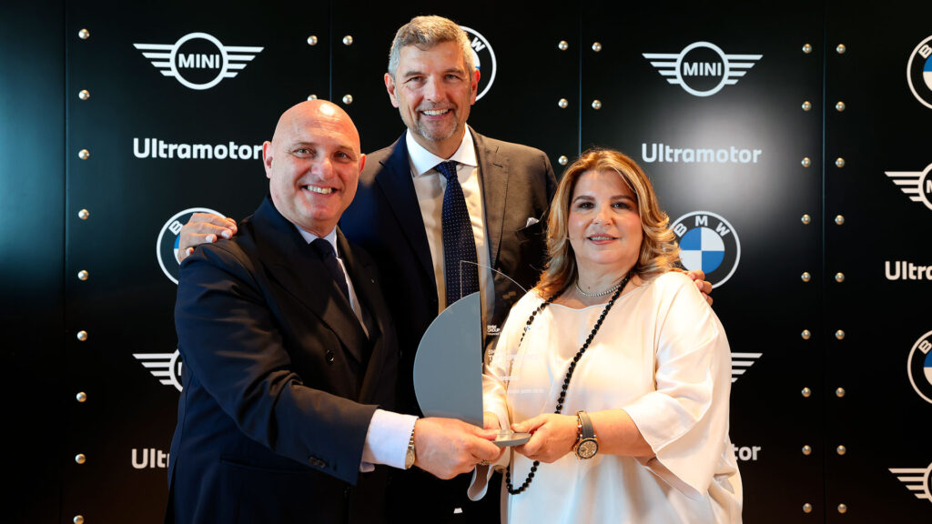 Vediamo un momento della premiazione come MINI Financial Services TOP Experience 2025